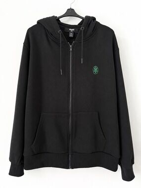 Mavi Black Zip-up Hoodie